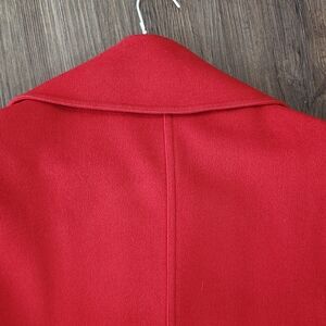 Versace Vibrant Red Trench Coat